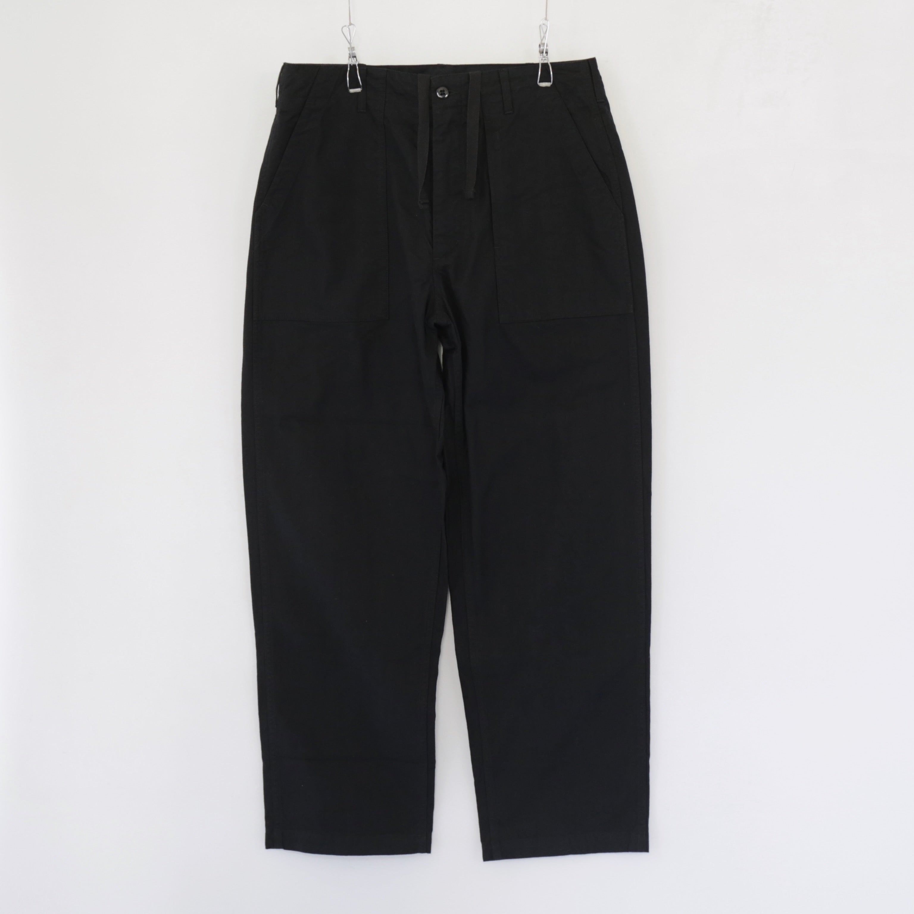 Fatigue Pant - Cotton Brushed HB ｜Black – everly