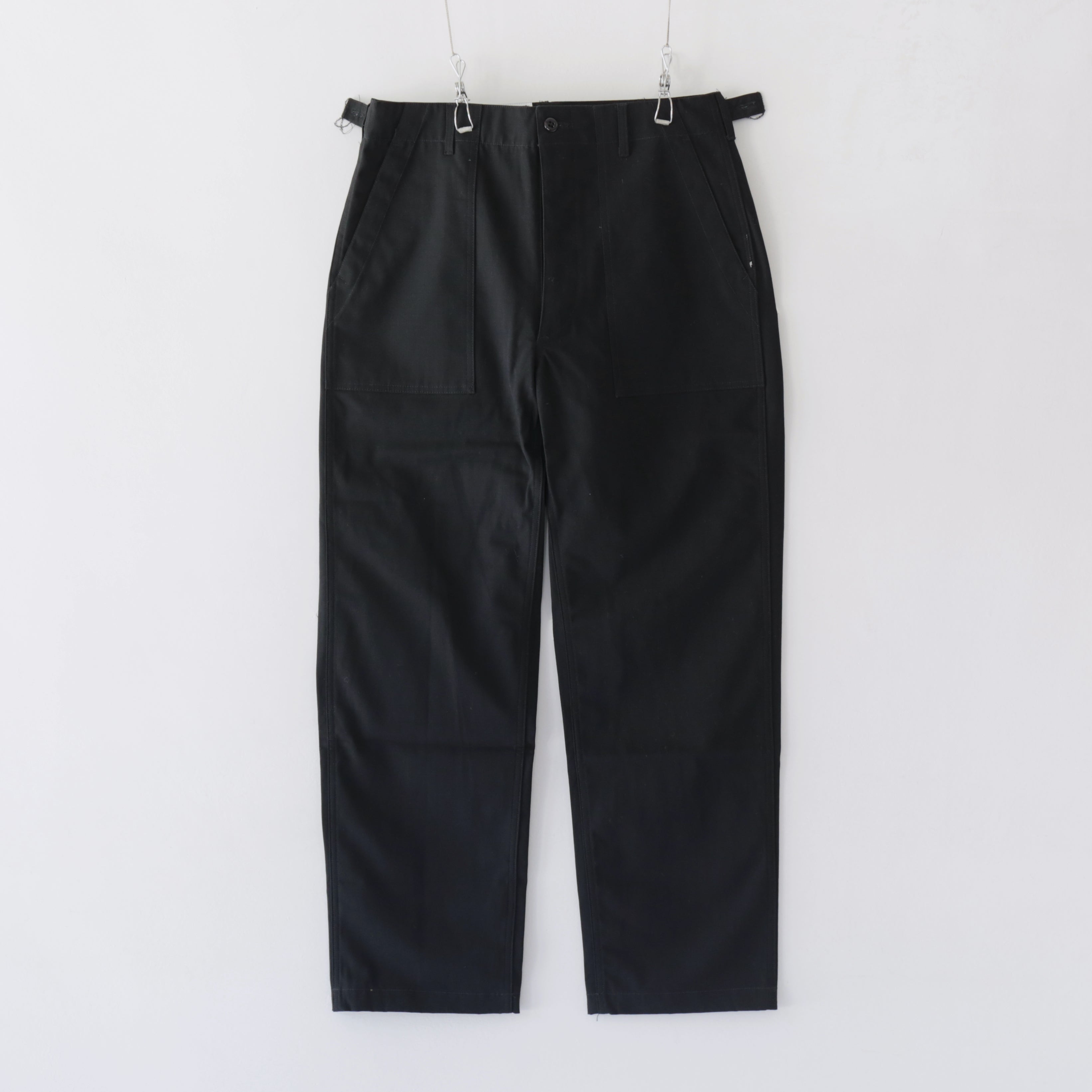 Fatigue Pant - Heavyweight Cotton Ripstop｜Black – everly