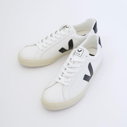 Esplar Logo Leather|Extra White Black