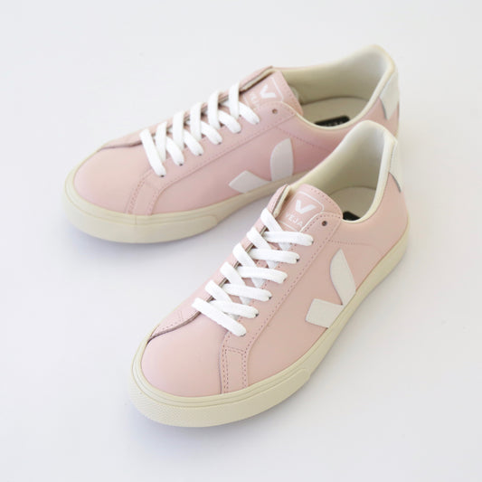 Esplar Logo Leather|Petale White