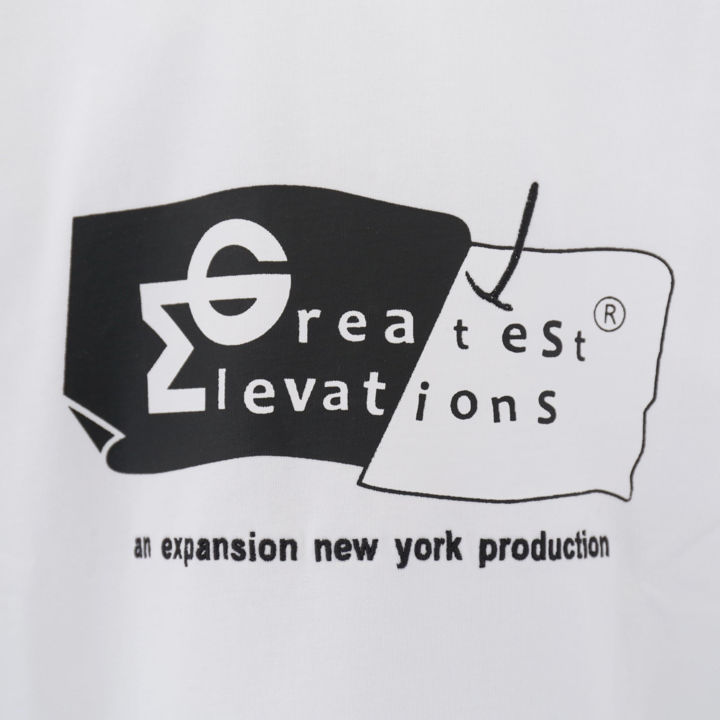 ENGINEERED GARMENTS × EXP Greatest Elevations Tee｜White