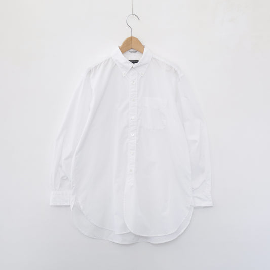19 Century BD Shirt - 100's 2Ply Broad Cloth｜White