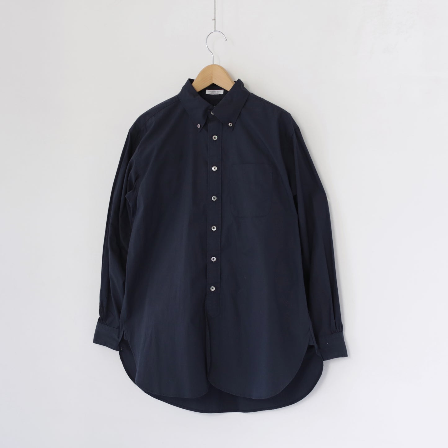 19 Century BD Shirt - Cotton Broad Cloth｜Dk.Navy