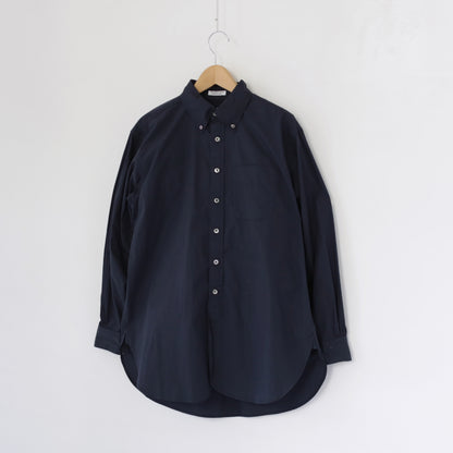 19 Century BD Shirt - Cotton Broad Cloth｜Dk.Navy