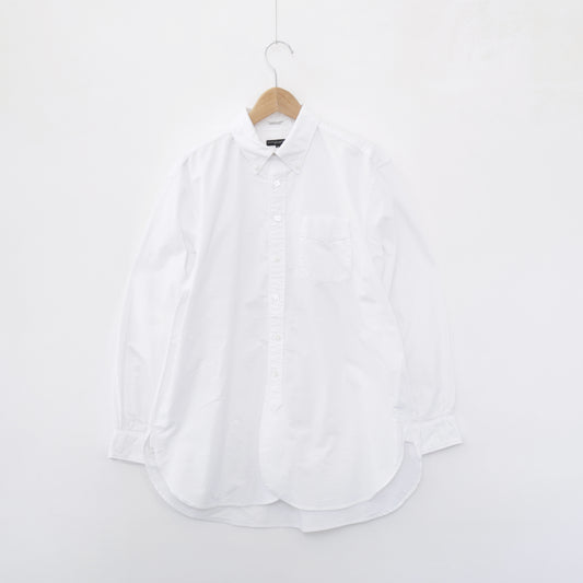 19 Century BD Shirt - Cotton Oxford｜White