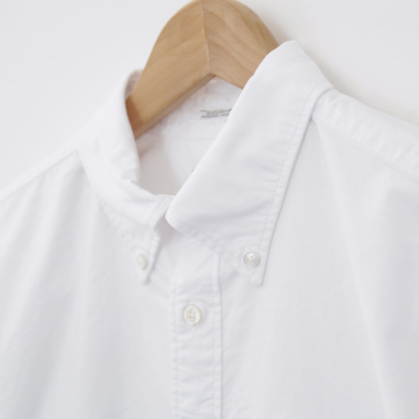 19 Century BD Shirt - Cotton Oxford｜White