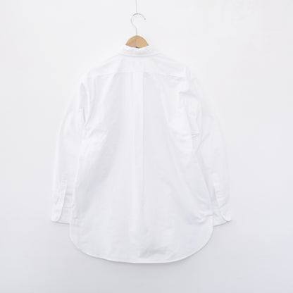 19 Century BD Shirt - Cotton Oxford｜White