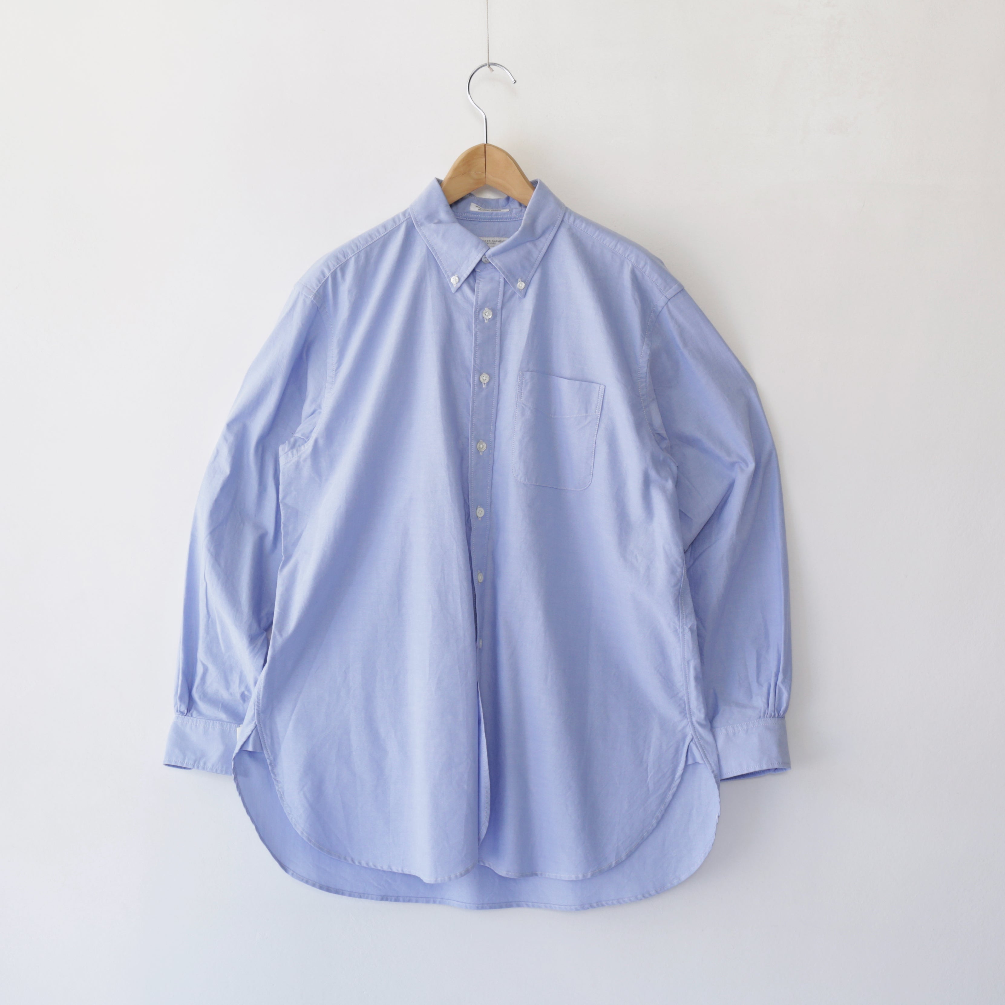 19 Century BD Shirt - Cotton Oxford｜Blue