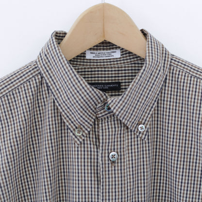 19 Century BD Shirt - Cotton Small Check｜Brown/Black