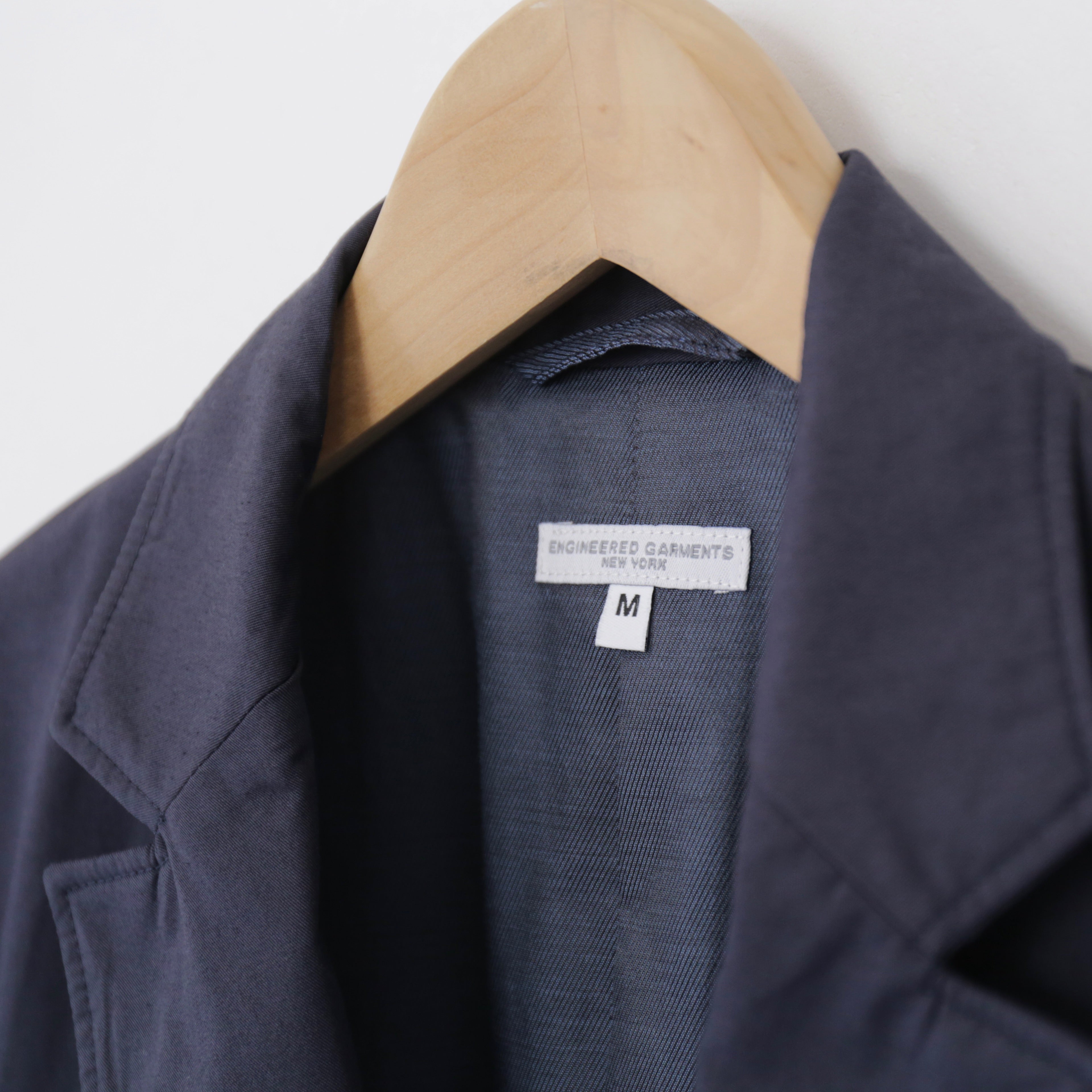 ジャケット・アウター Andover Jacket-High Count Twill Engineered Garments Andover Jacket Dark Navy Highcount Twill