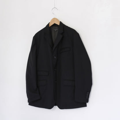 Andover Jacket - Hight Count Worsted Wool｜Black