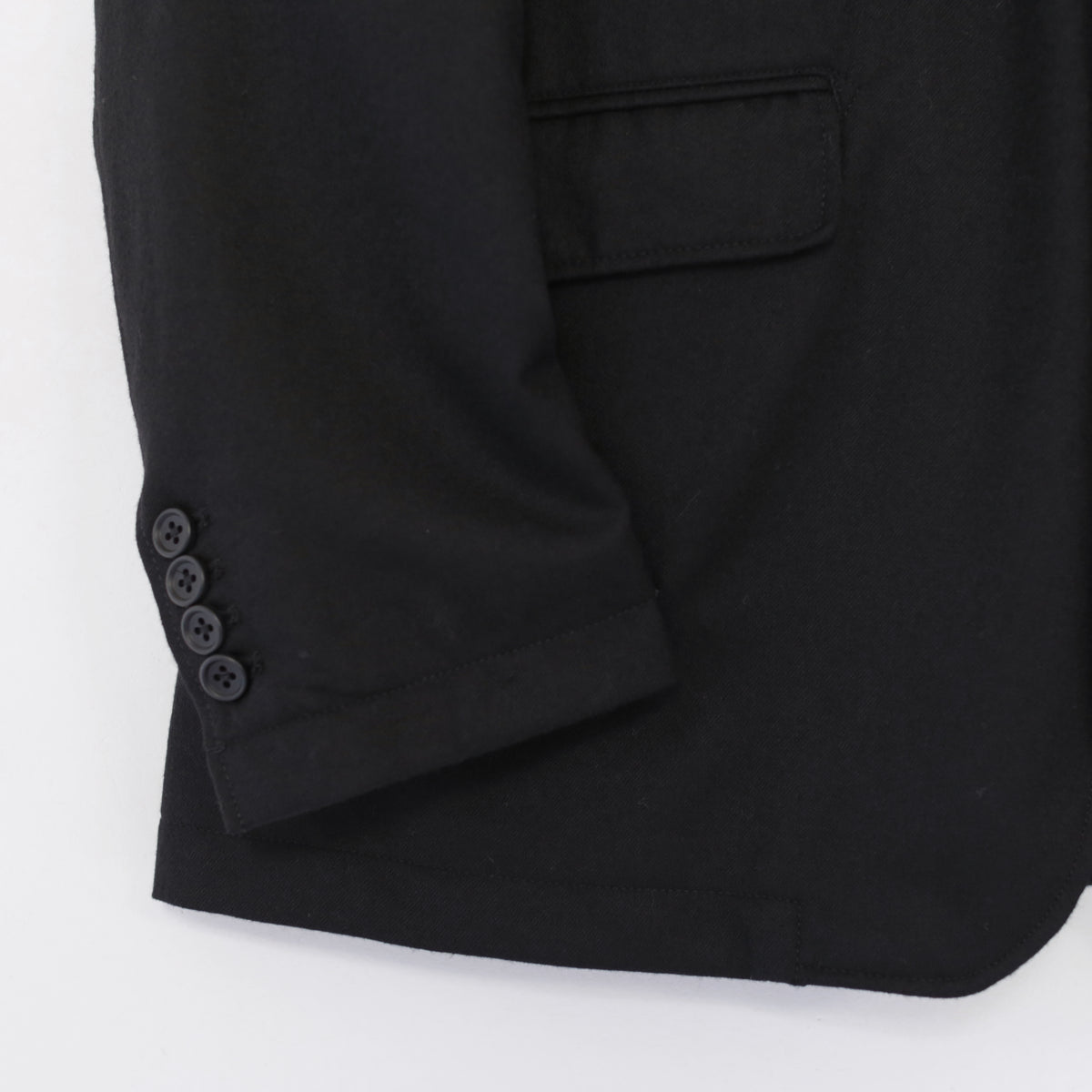 Andover Jacket - Hight Count Worsted Wool｜Black