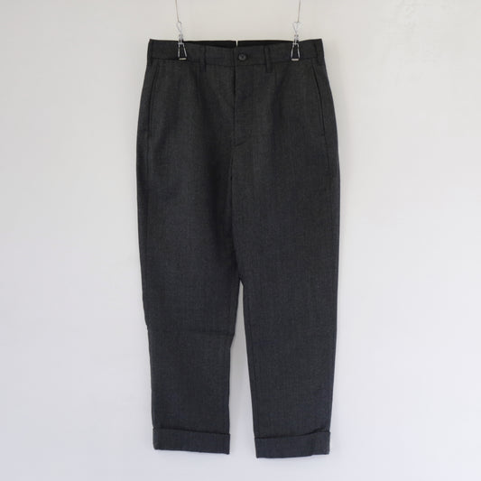 Andover Pant - Highcount Worsted Wool｜Charcoal