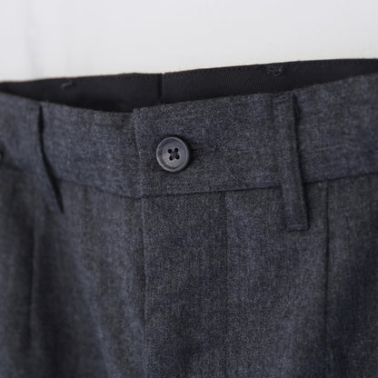 Andover Pant - Highcount Worsted Wool｜Charcoal