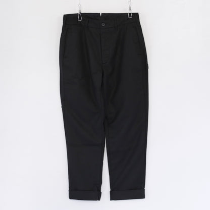 Andover Pant - Hight Count Worsted Wool｜Black