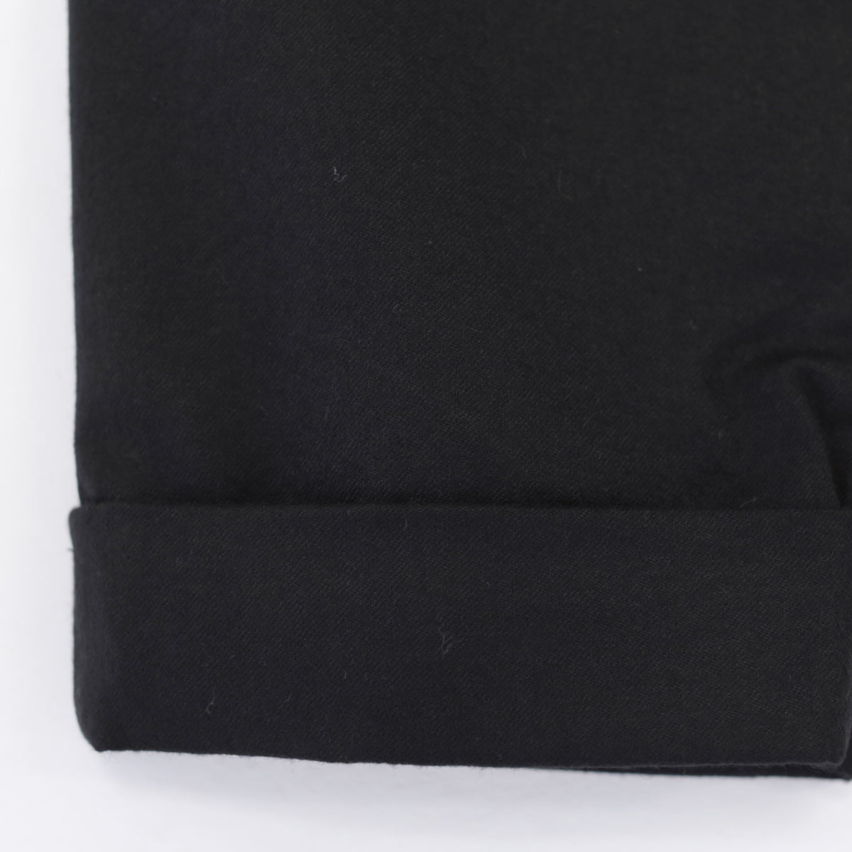 Andover Pant - Hight Count Worsted Wool｜Black