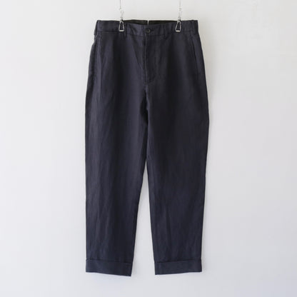 Andover Pant - Linen Twill ｜Navy