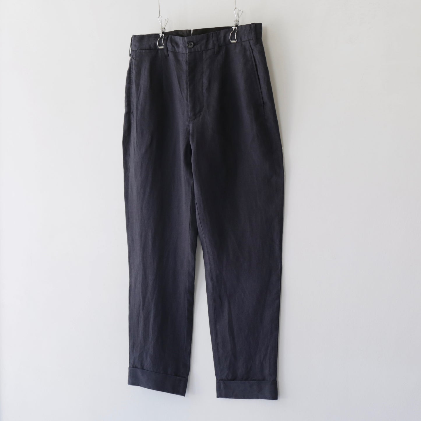 Andover Pant - Linen Twill ｜Navy