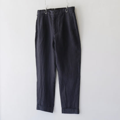 Andover Pant - Linen Twill ｜Navy