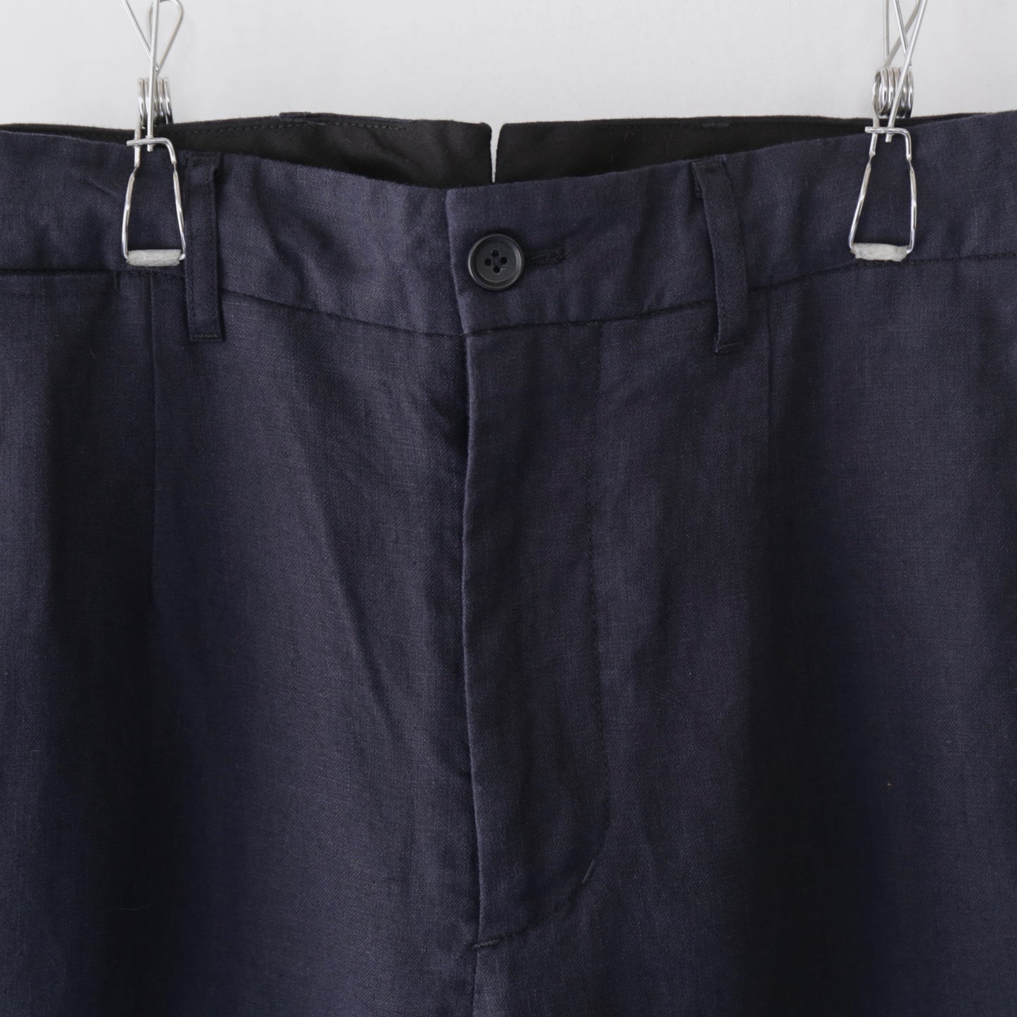 Andover Pant - Linen Twill ｜Navy