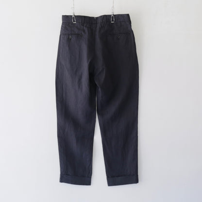 Andover Pant - Linen Twill ｜Navy