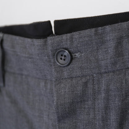 Andover Pant - Tropical Wool｜Charcoal