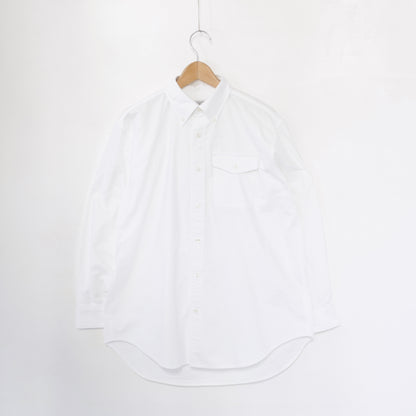 BD Shirt - Cotton Oxford｜White