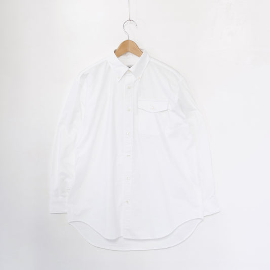 BD Shirt - Cotton Oxford｜White