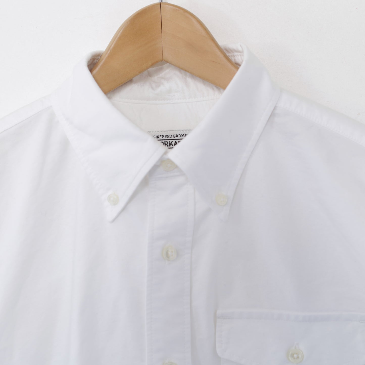BD Shirt - Cotton Oxford｜White