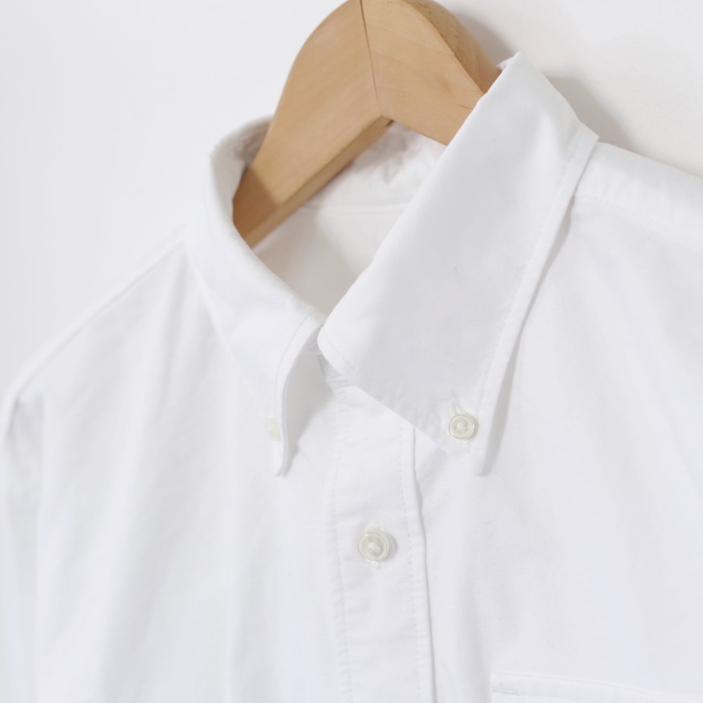 BD Shirt - Cotton Oxford｜White
