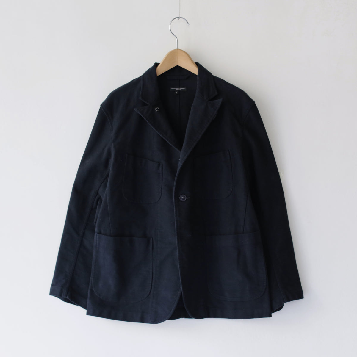 Bedford Jacket - Cotton moleskin｜Dk.Navy – everly