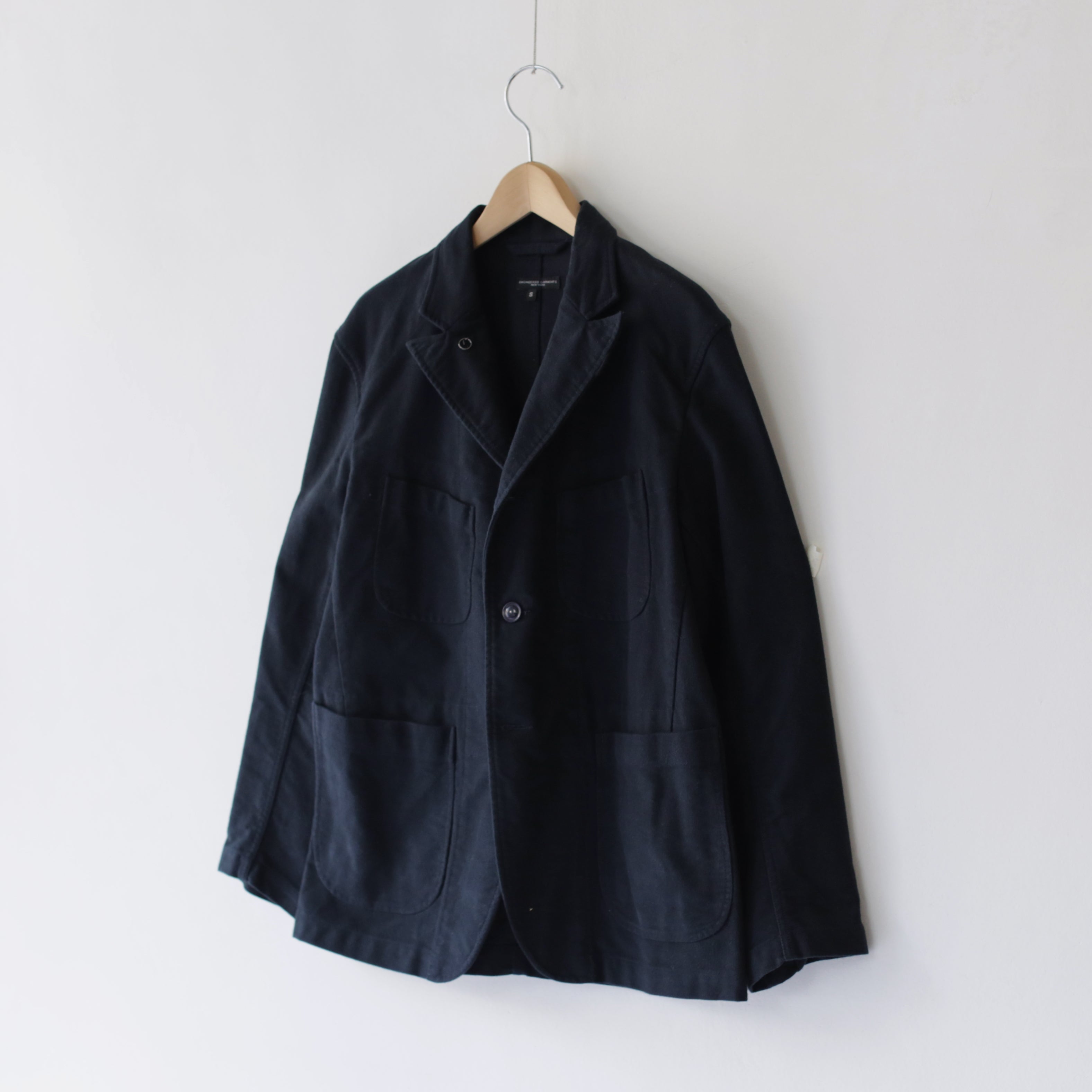 Bedford Jacket - Cotton moleskin｜Dk.Navy – everly