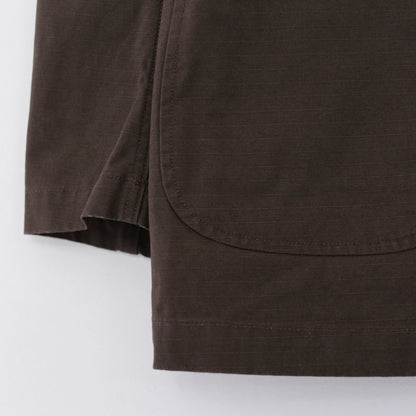 Bedford Jacket - Heavy Weight Cotton Ripstop ｜Dk.Brown