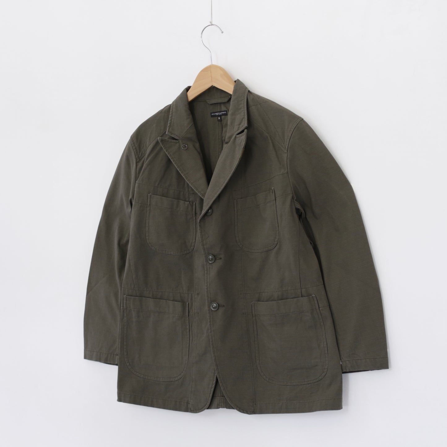 Bedford Jacket - Heavy Weight Cotton Ripstop ｜Olive