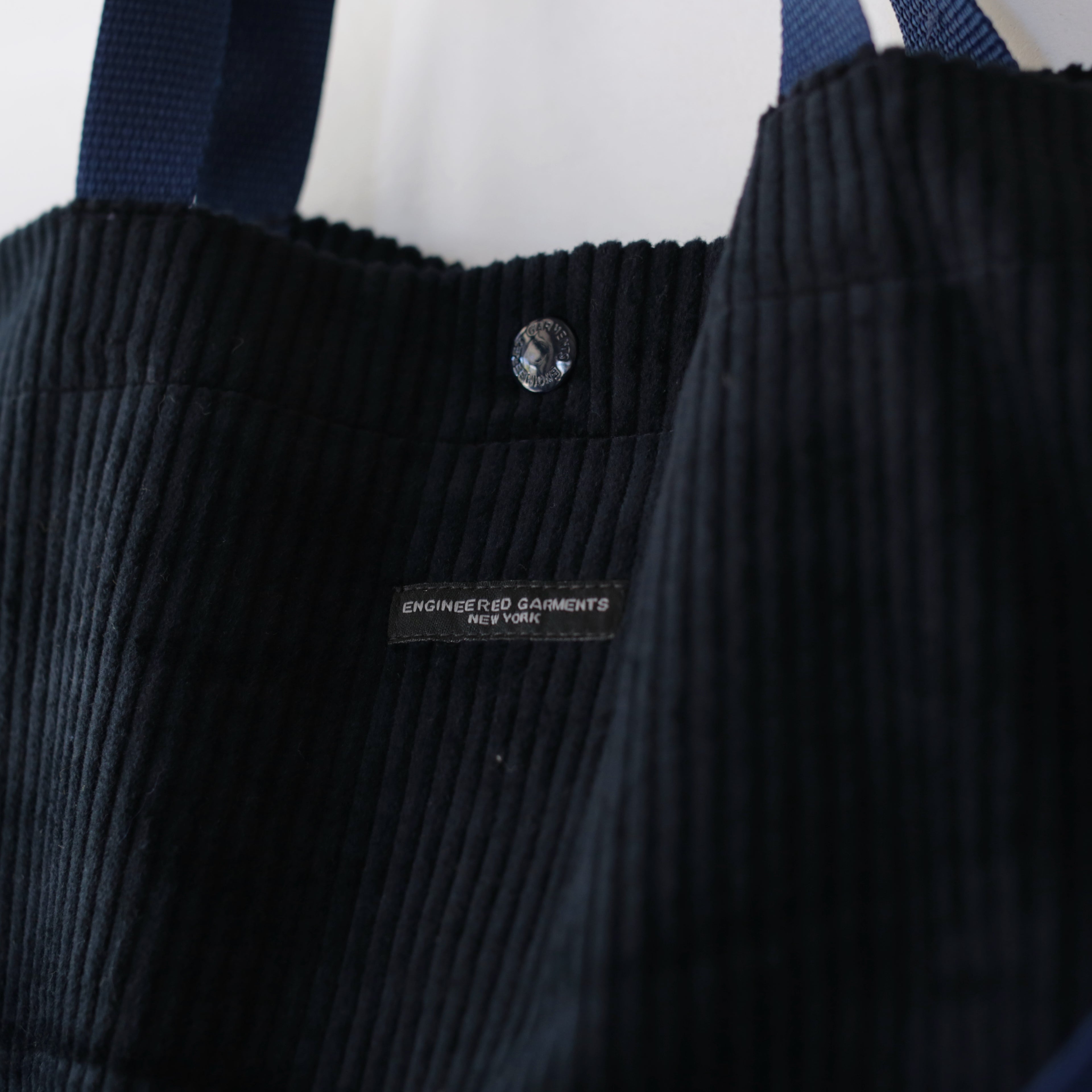Carry All Tote - 4.5oz Corduroy｜Dk.Navy – everly