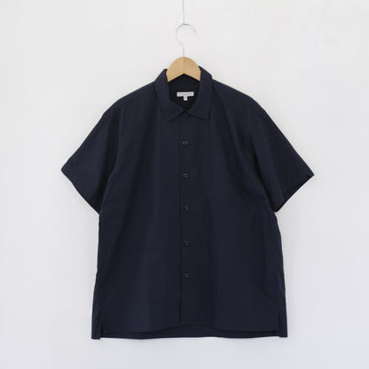 Camp Shirt - Cotton Broadcloth｜Dk.Navy