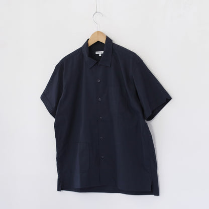 Camp Shirt - Cotton Broadcloth｜Dk.Navy