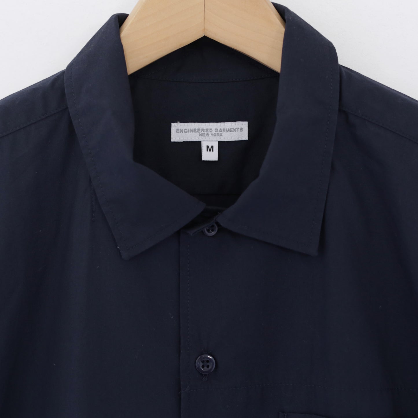 Camp Shirt - Cotton Broadcloth｜Dk.Navy