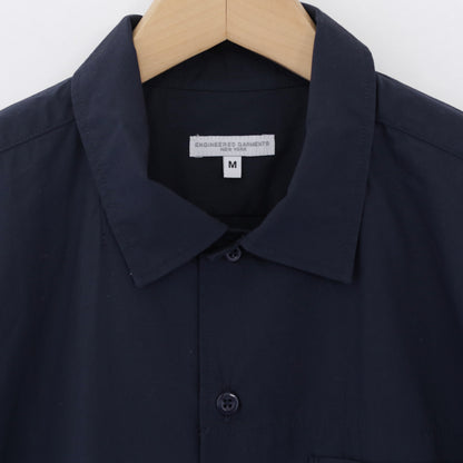 Camp Shirt - Cotton Broadcloth｜Dk.Navy