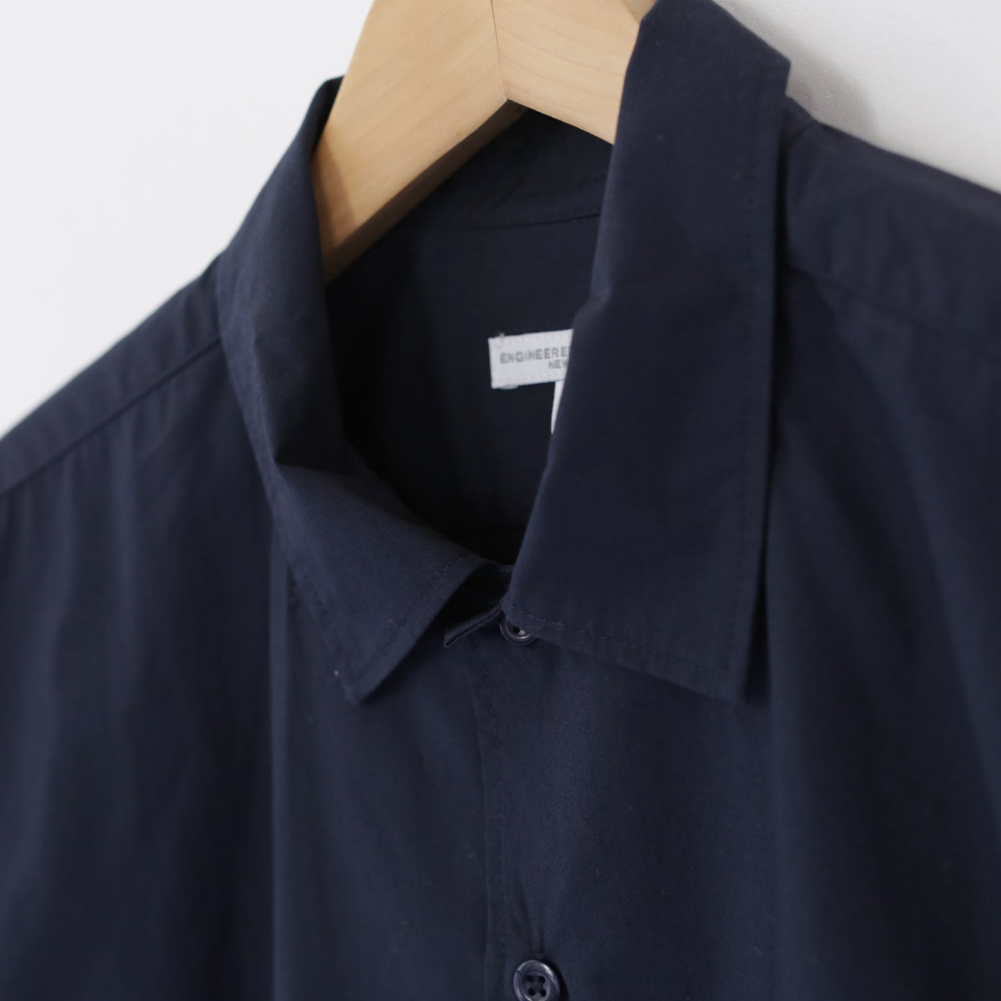 Camp Shirt - Cotton Broadcloth｜Dk.Navy