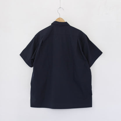 Camp Shirt - Cotton Broadcloth｜Dk.Navy