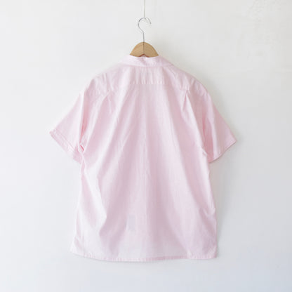 Camp Shirt - Cotton Handkerchief｜Pink