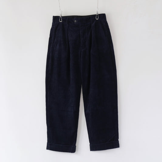 Carlyle Pant - 8W Corduroy｜Dk.Navy