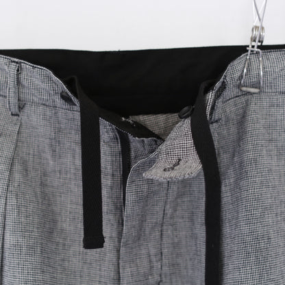 Carlyle Pant - CL Houndstooth｜Black/Grey