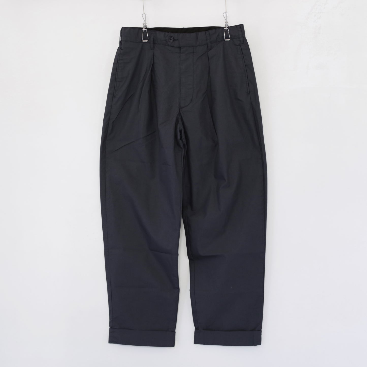 Carlyle Pant - Lt.Weight Nyco Twill｜Dk.Navy