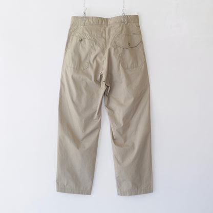 Carlyle pant - High Count Twill｜Khaki