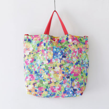 Carry All Tote - Animal Print Patchwork｜Multi Color