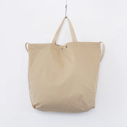 Carry All Tote Reversible - Polyester Leopard Print｜Brown