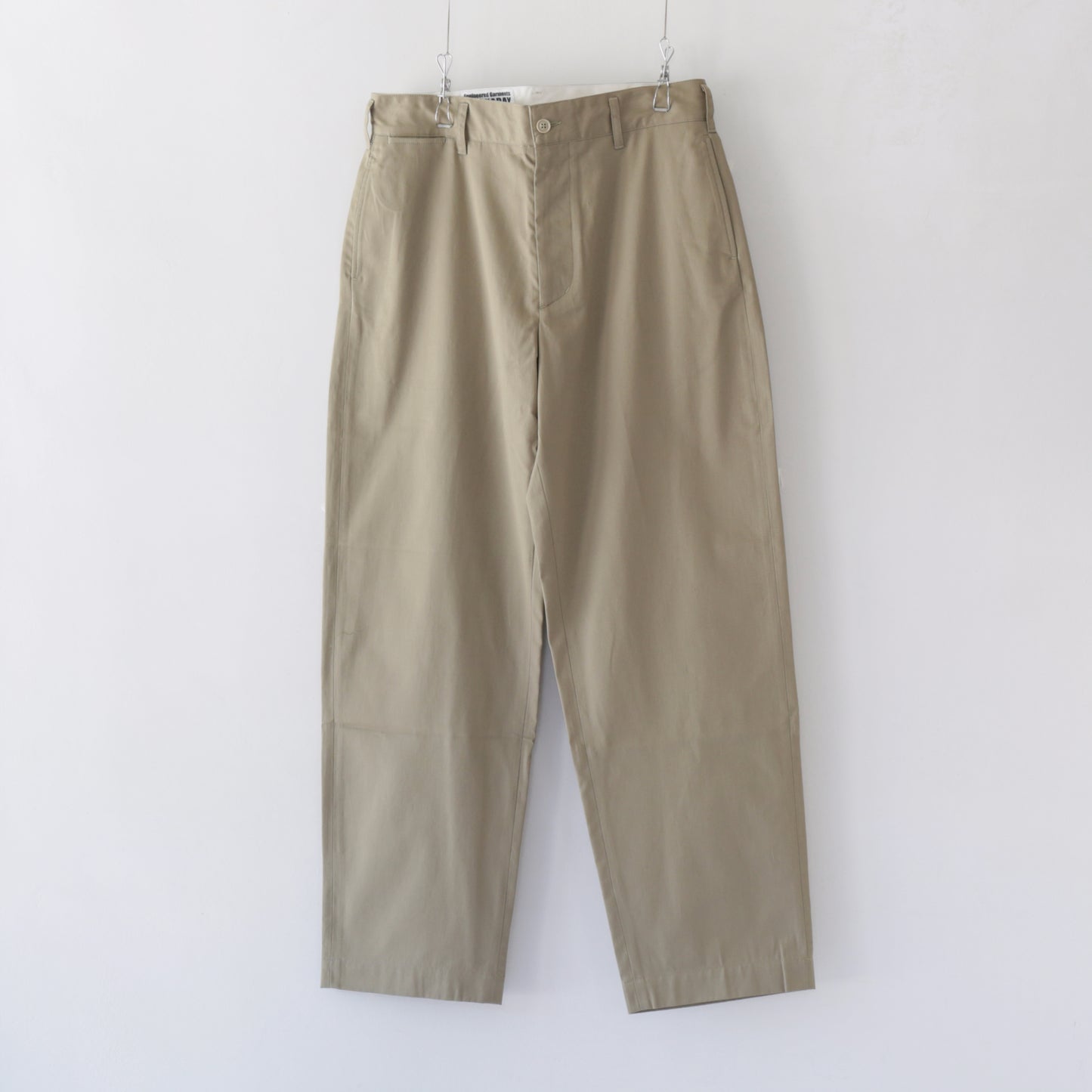 Chino Pant - 6.5oz Flat Twill｜Khaki