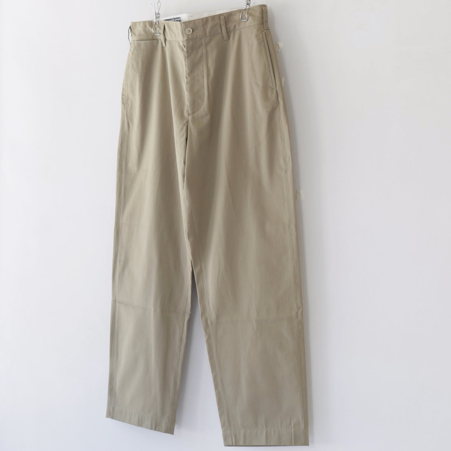 Chino Pant - 6.5oz Flat Twill｜Khaki